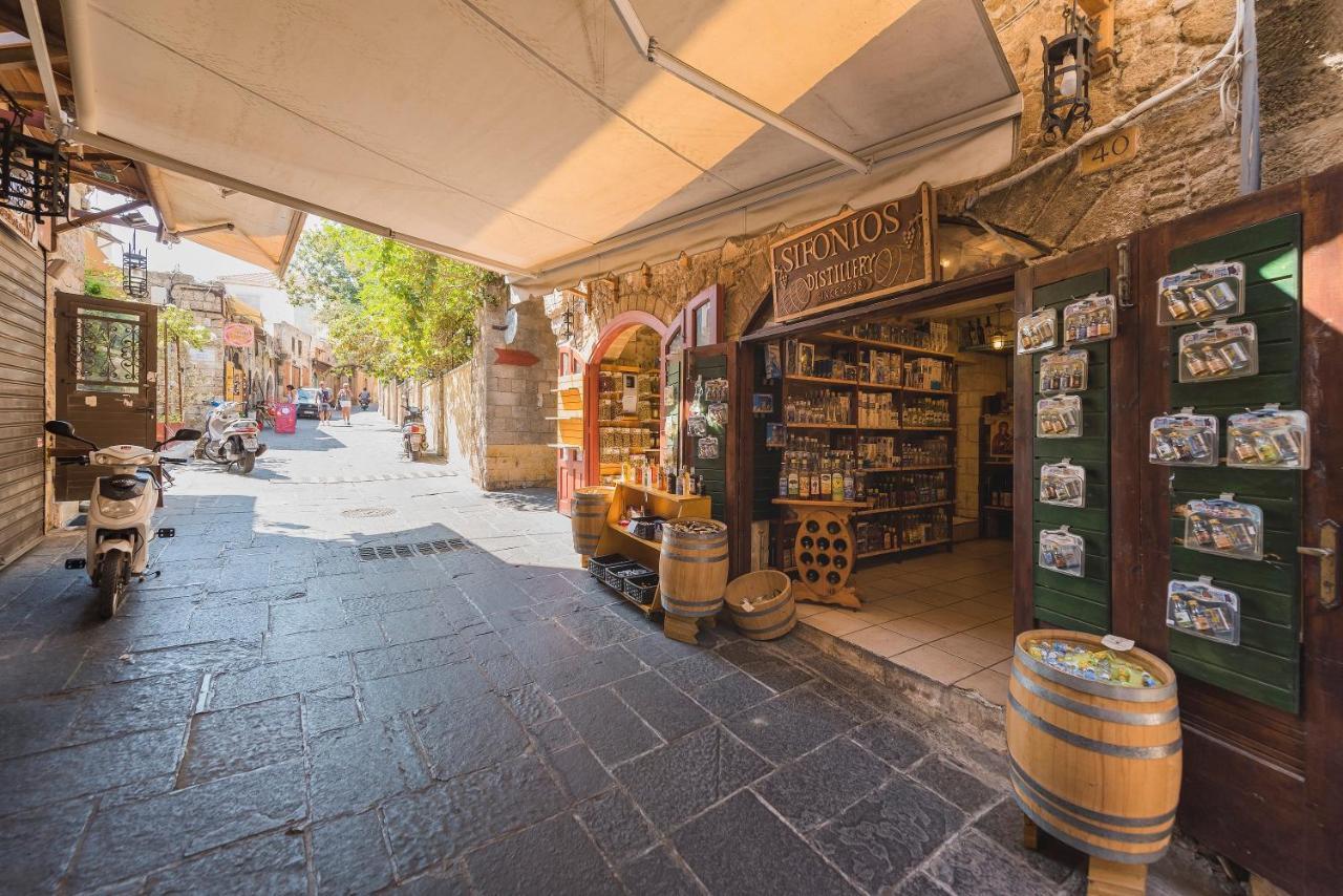 Centrale Apartment Old Town Rhodes City Екстер'єр фото